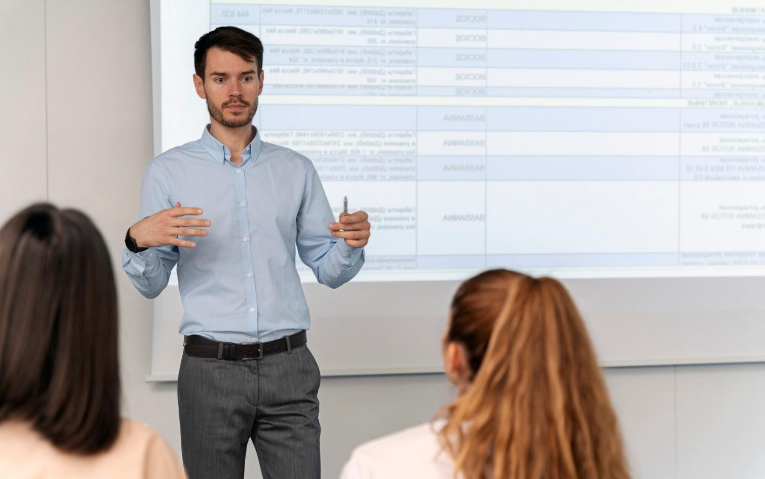 Teamarbeit an Finanzmodellstruktur